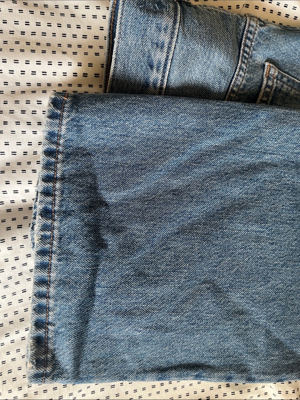 Madewell Longline Straight Jeans, 33R, NWT - Picture 8 of 10